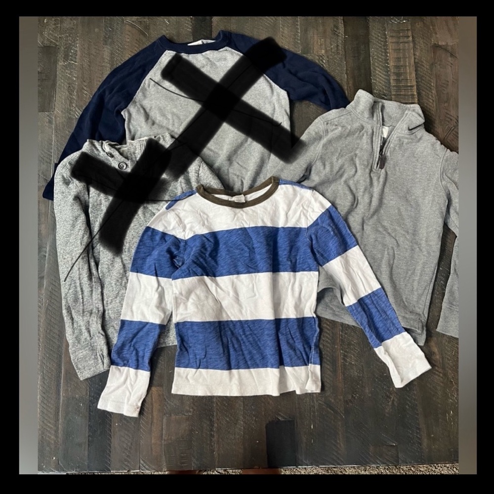 Crewcuts Lot Of 2 J Crew Kids Boys Size 8 Shirts Tops